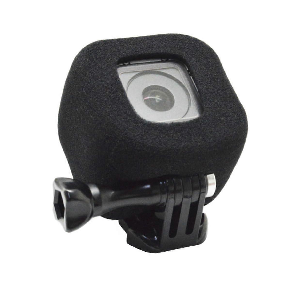 GoPro Session Windshield With Foam Wind Cover Noise Reduction Compatible With Camera Accessories For Windy Conditions