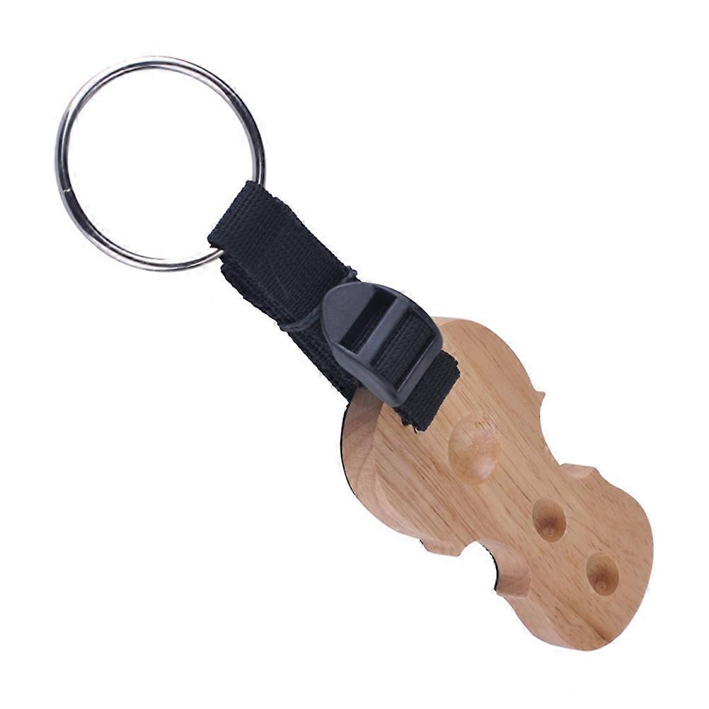 Adjustable Wooden Cello Endpin Rest with Non Slip Stopper and Durable Wood Pad for Comfortable Playing and Floor Protection
