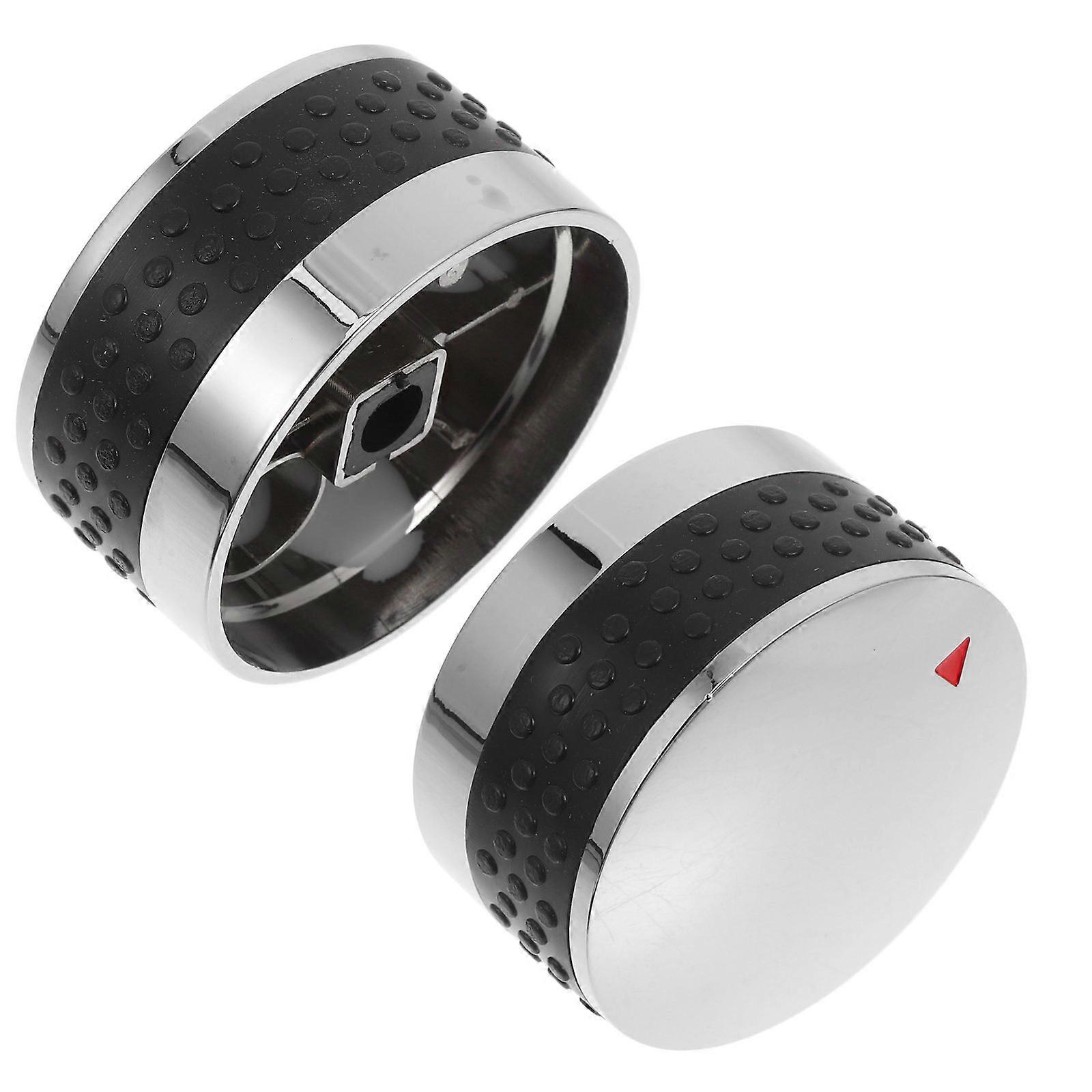 Gas Stove Knobs Bbq Grill Knobs Replacement Abs Plastic Non Slip Grip Outdoor Cooking 2Pcs