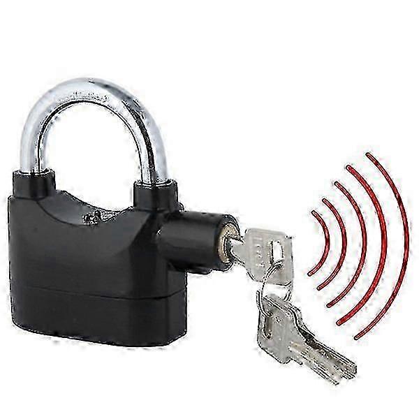 AURA Large Padlock With Alarm