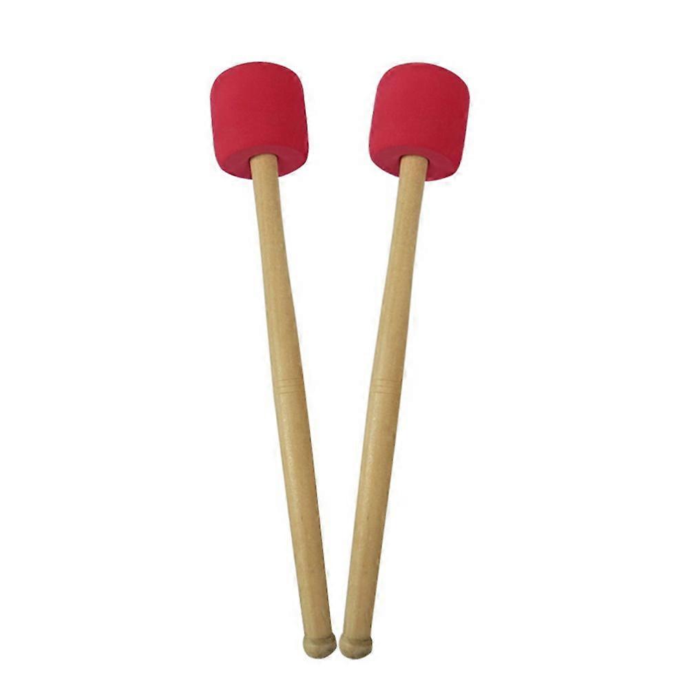 Foamed Bass Drum Hammer with Wood Handle Durable Design for Enhanced Bass Sound and Comfortable Grip