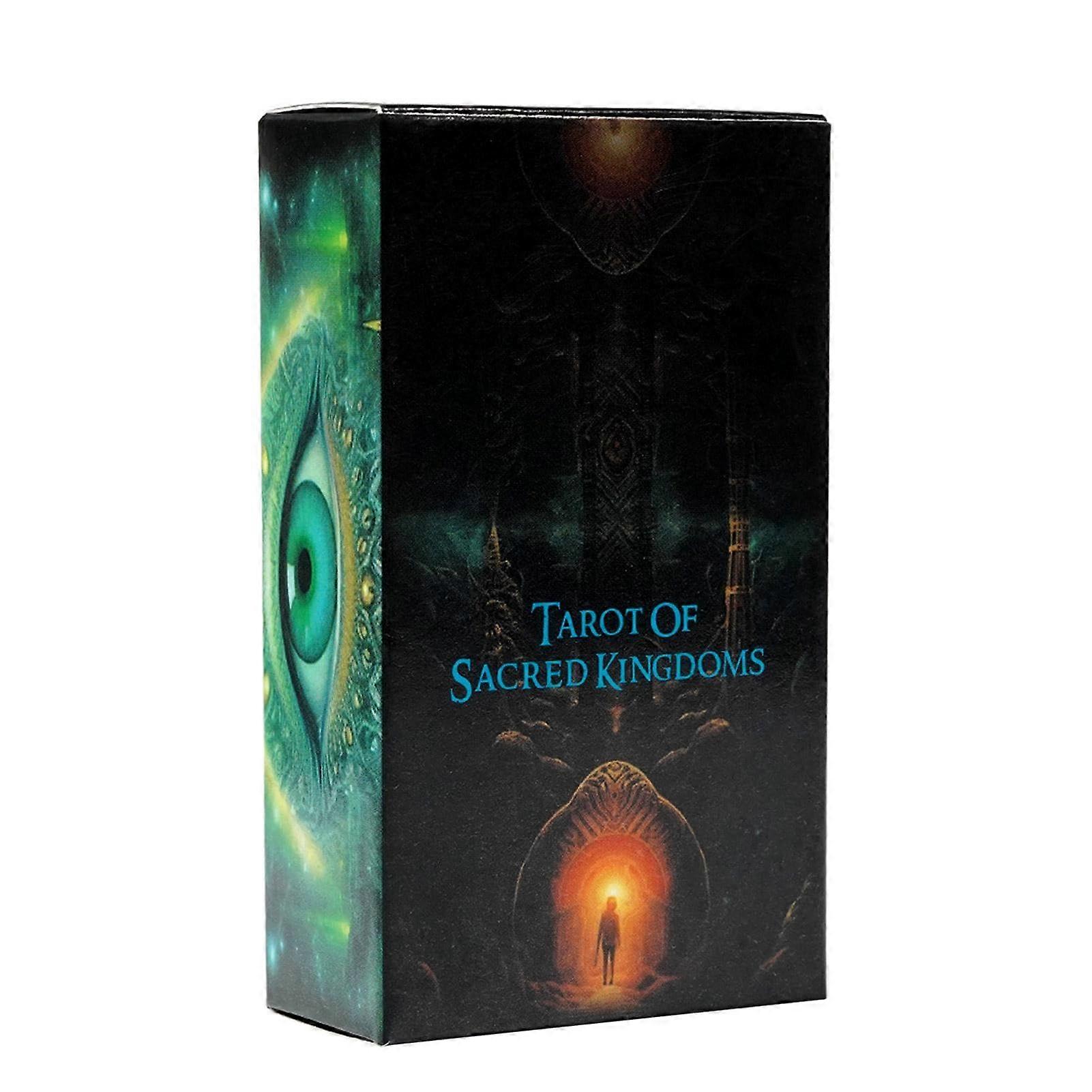 Sacred Kingdoms Tarot, Fortune Telling Deck, Mystical Tarot Cards, Beginner Guide