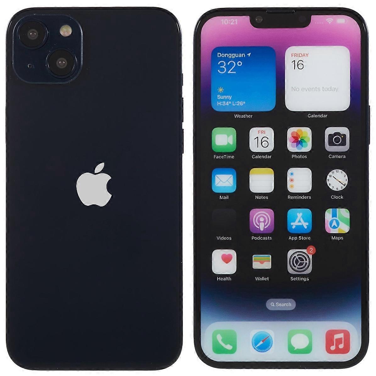 For iPhone 14 Plus Color Screen Dummy Mobile Phone Model Mould Non-Working Fake Display Phone Prop