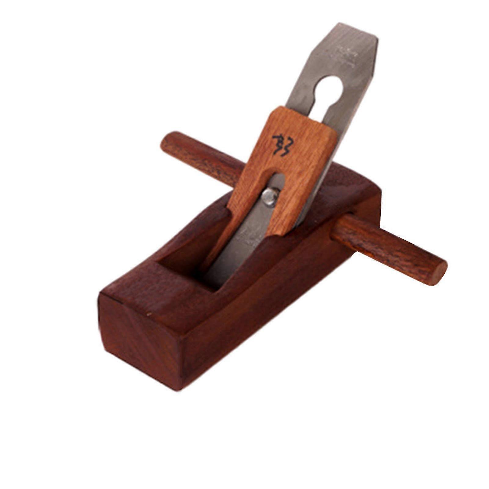 Mahogany Hand Plane Precise Hand Planing Tool Multifunctional Wood Planing Accessories for DIY Trimming Carpenter Woodworking 185mm