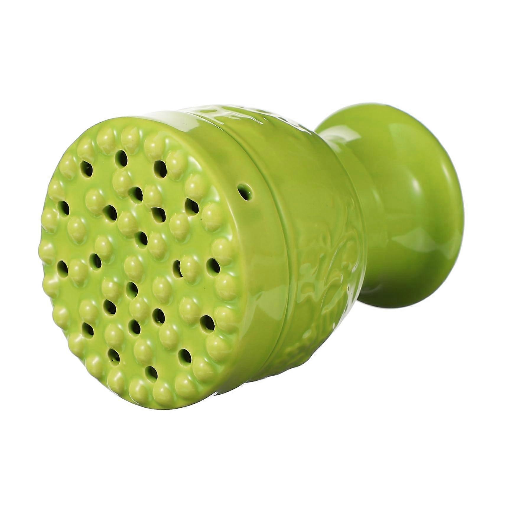 Portable Ceramic Moxibustion Box with Double Insulation for Mobile Cupping