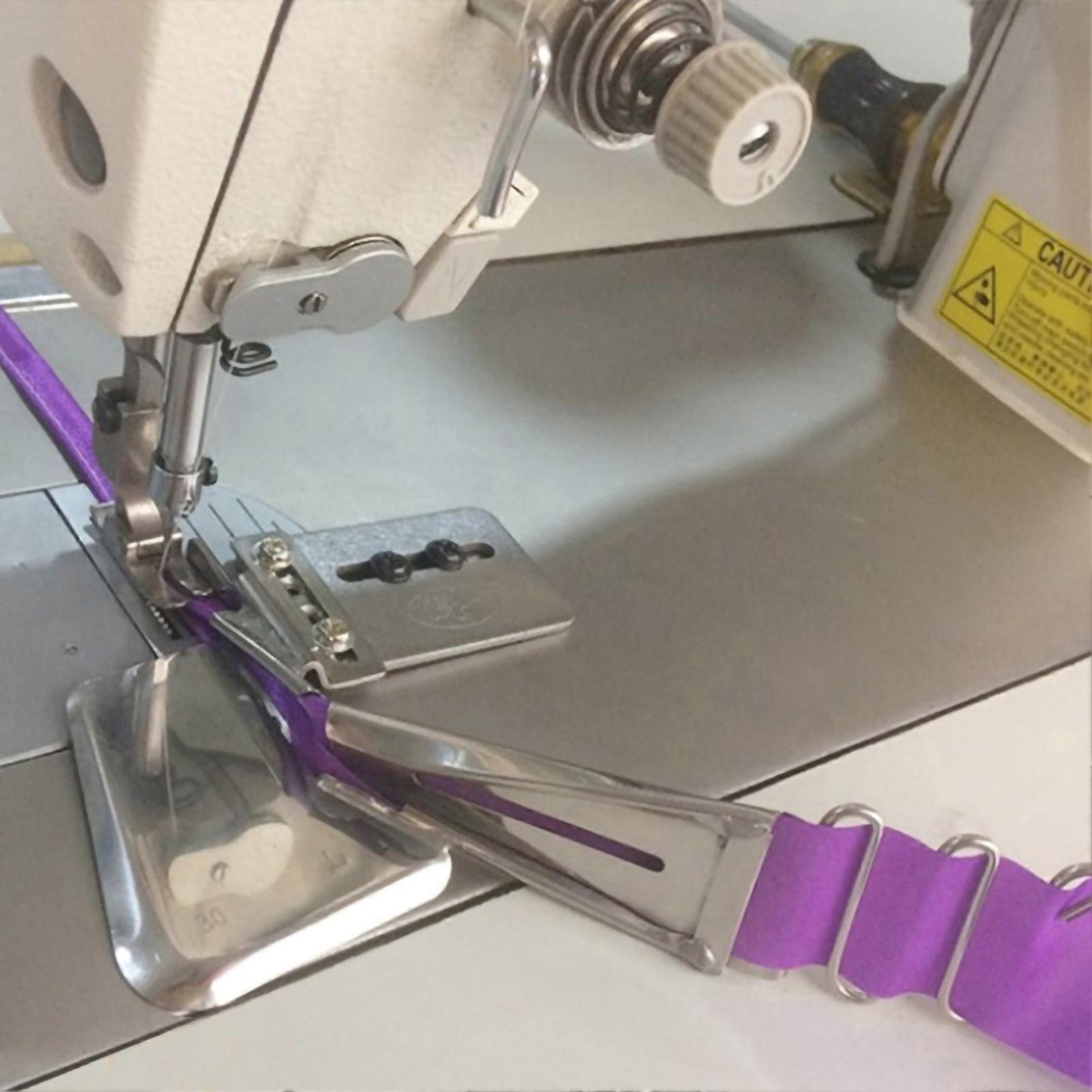 Industrial Sewing Machine Accessory Overlock Binder Hemmer Binding Attachment Folder