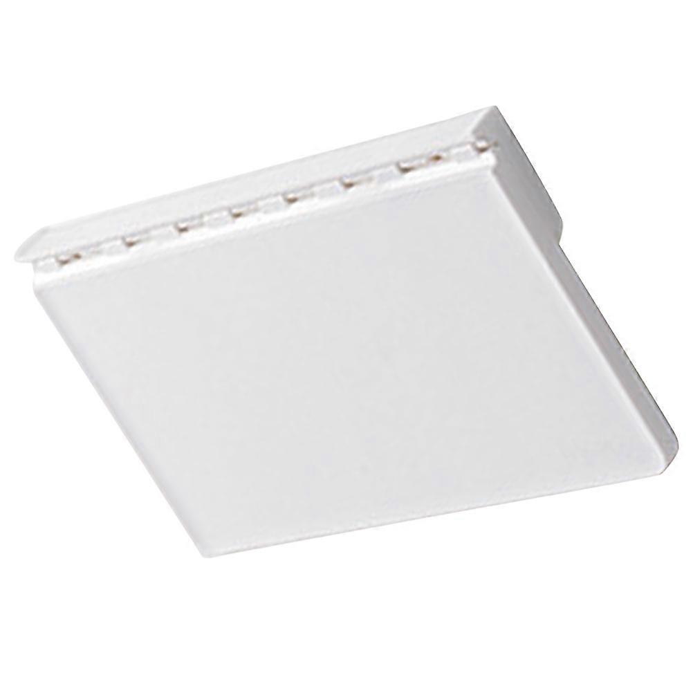 White Wall Shelf for Home Storage Made of Plastic Simple and Generous Design Nailfree 7.87x4.72x11.81 Inches