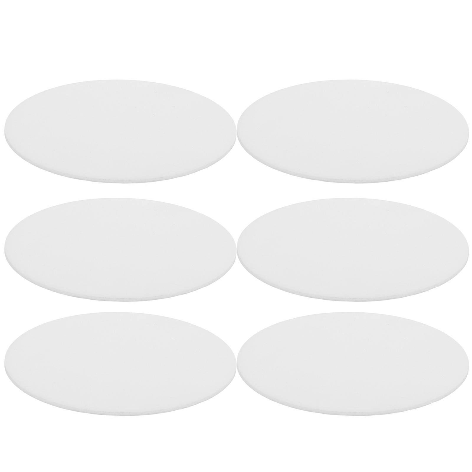 6pcs LED Ceiling Diffuser Covers, Easy Install Light Shade for Downlights, Acrylic Protection with Even Lighting Effect