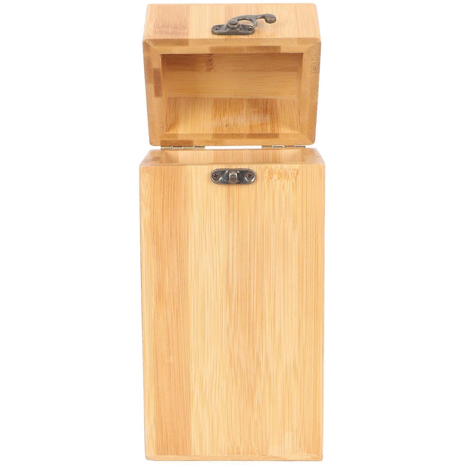 Utensil Organizer Golden Storage Box for Outdoor Use 1 Piece