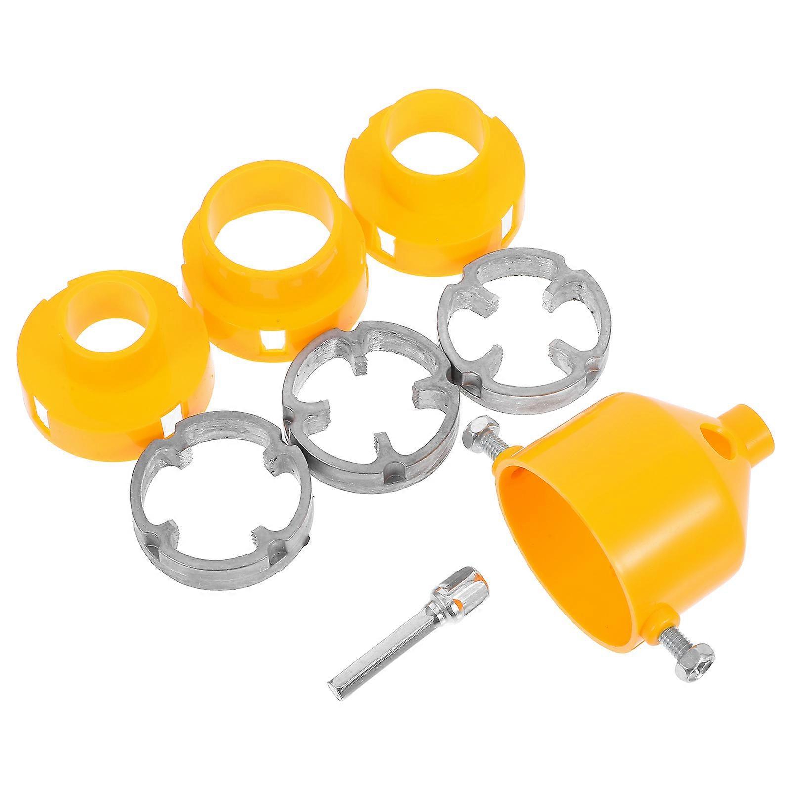 1 Set PVC Threading Tool Kit for Plastic Pipes Includes Tap and Die Set for Plumbing Projects Suitable for Professional and DIY Use