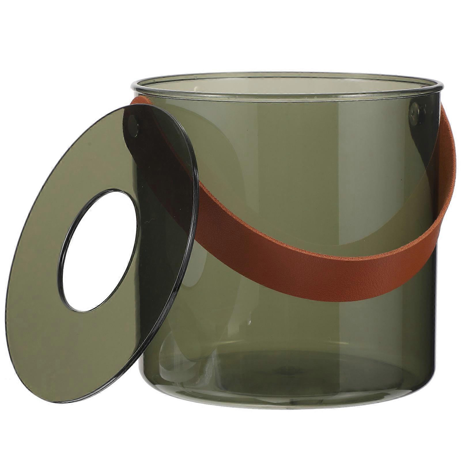 Facial Tissue Storage Box Household Napkin Storage Holder Simple Style Olive Green Easy Access 1Pack