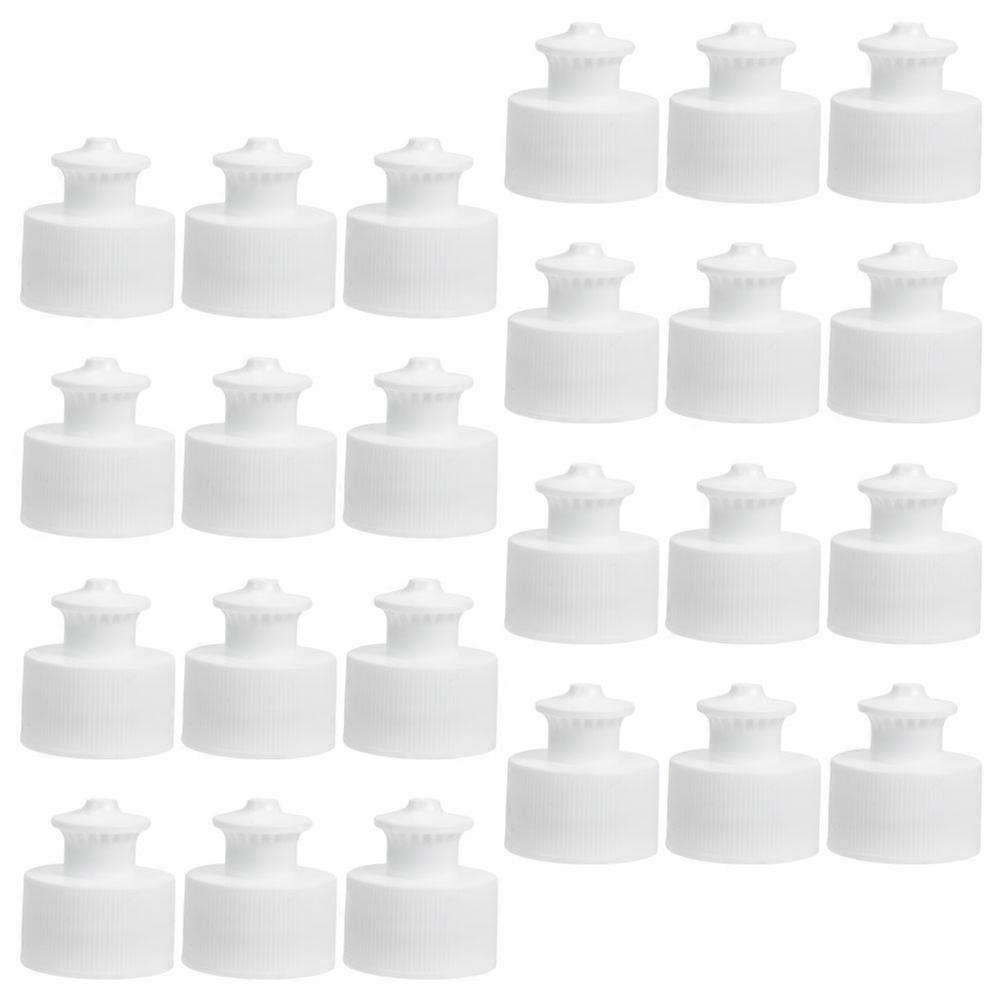 Bottle Caps Replacement 25Set For Water Bottles Inner Diameter 28mm Simple And Modern Design Sealing