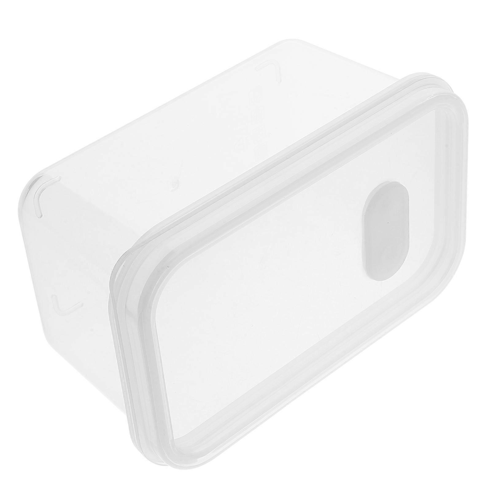 Transparent PP Food Storage Containers with Lids for Kitchen Pantry Organization and Meal .5 x 5.5 x 3.5 Inches