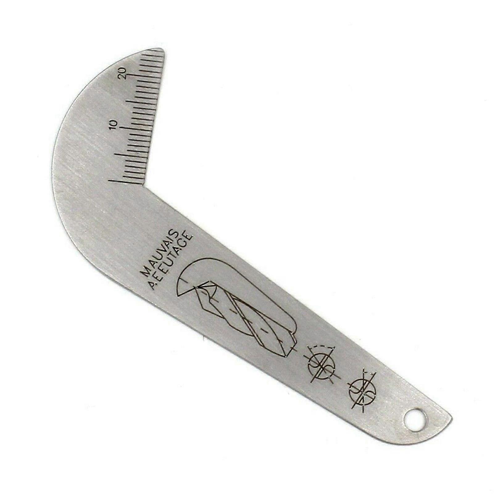 Drill Gauge Portable Stainless Steel Protractor And Sharpening Tool, Twist Drill Guide, 118 Degree