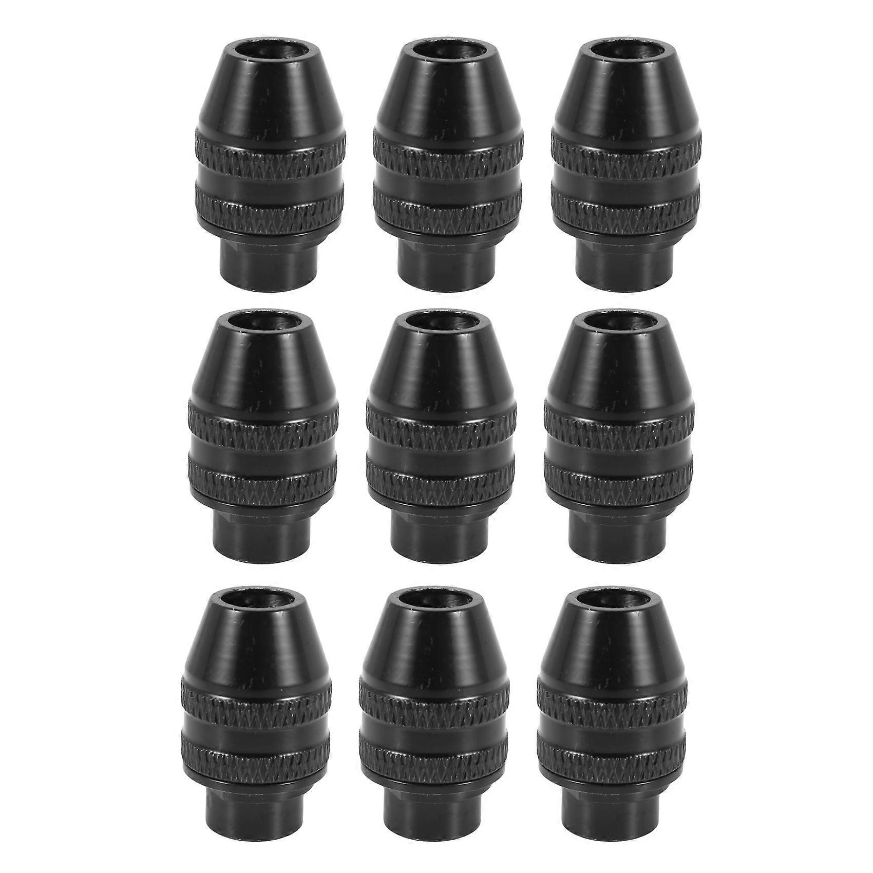 9Pcs Multi Quick Change Keyless Chuck Universal Chuck Replacement For 4486 Rotary Tools 3000 4000 77