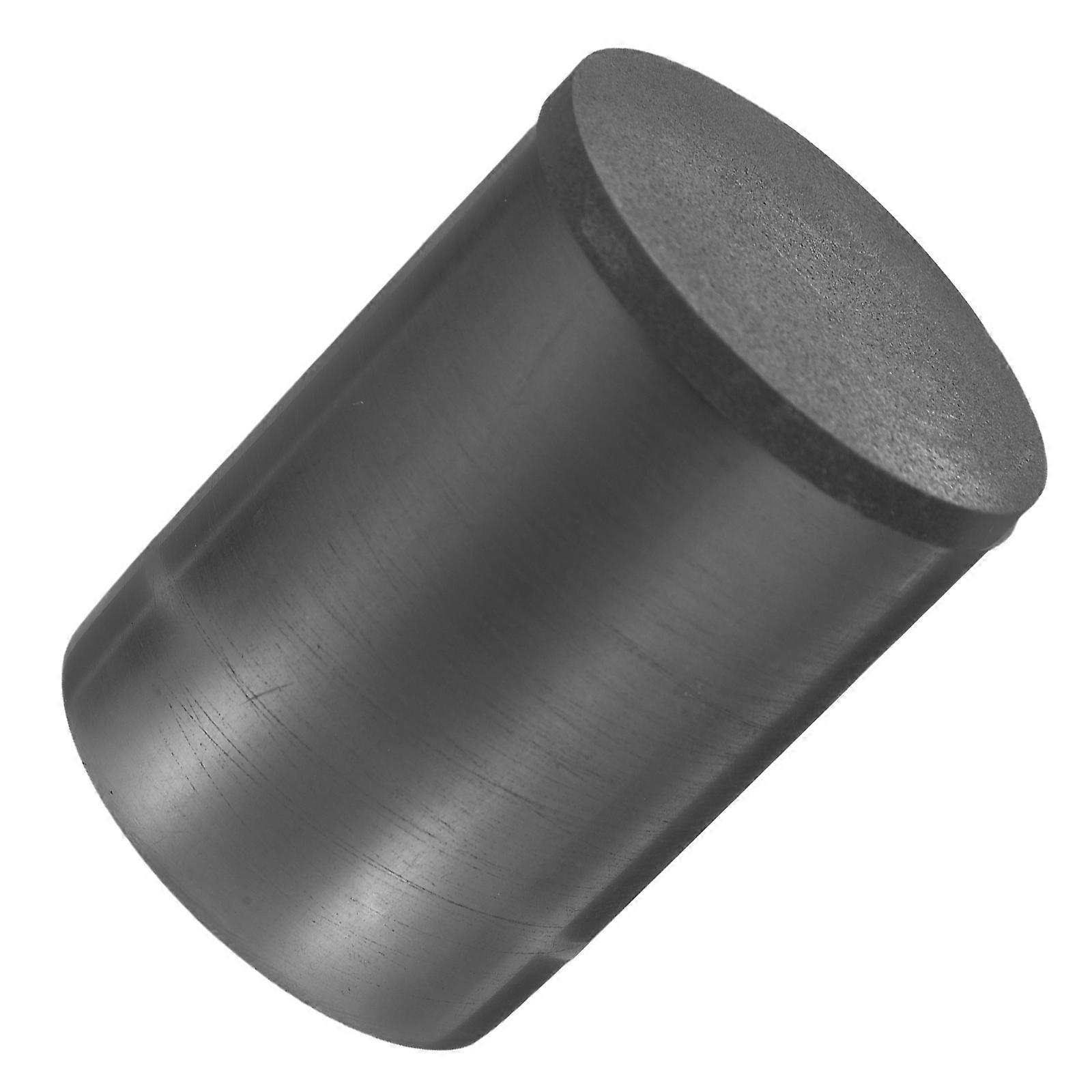 Here's a well structured product description for a **graphite crucible with lid**, ideal for silver melting and high temperature casting in