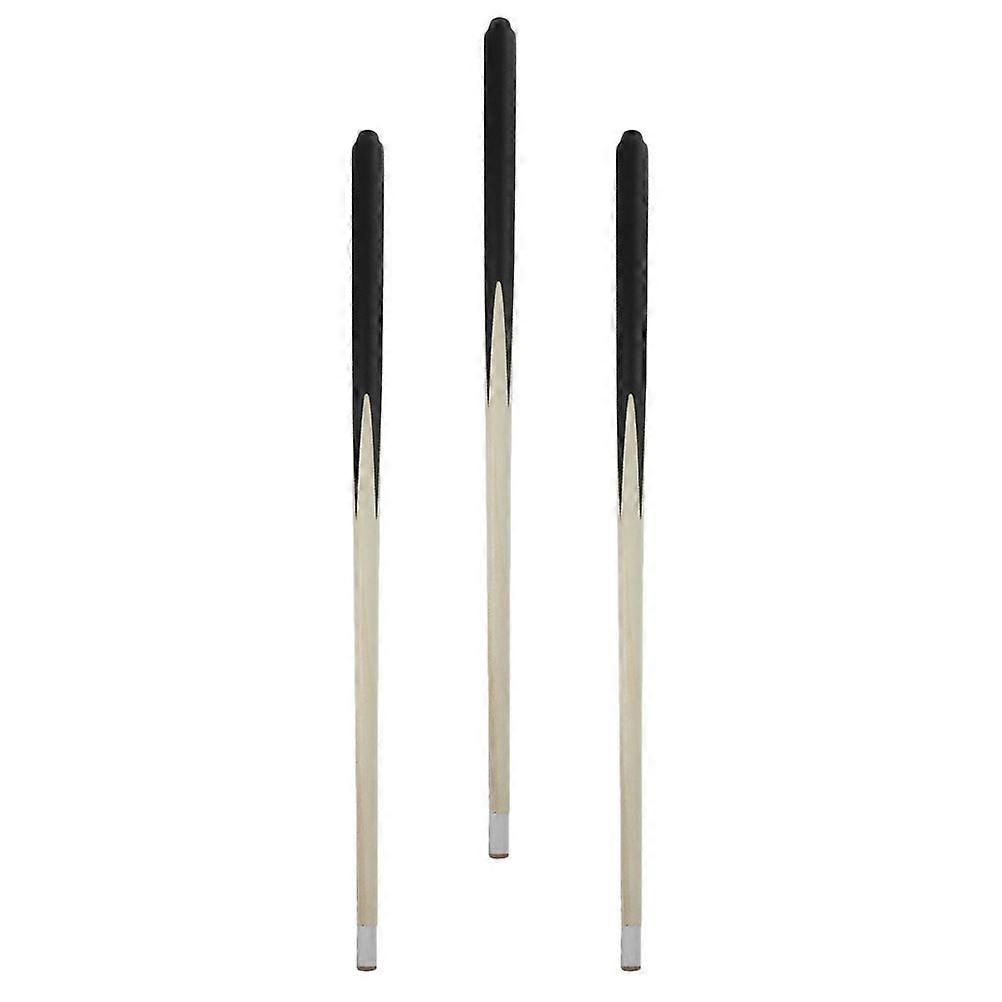 Here's a polished product description for your **3pcs Mini Wooden Pool Cue Sticks**:
### 🎱 3pcs Mini Wooden Pool Cue Sticks – Lightweight Short