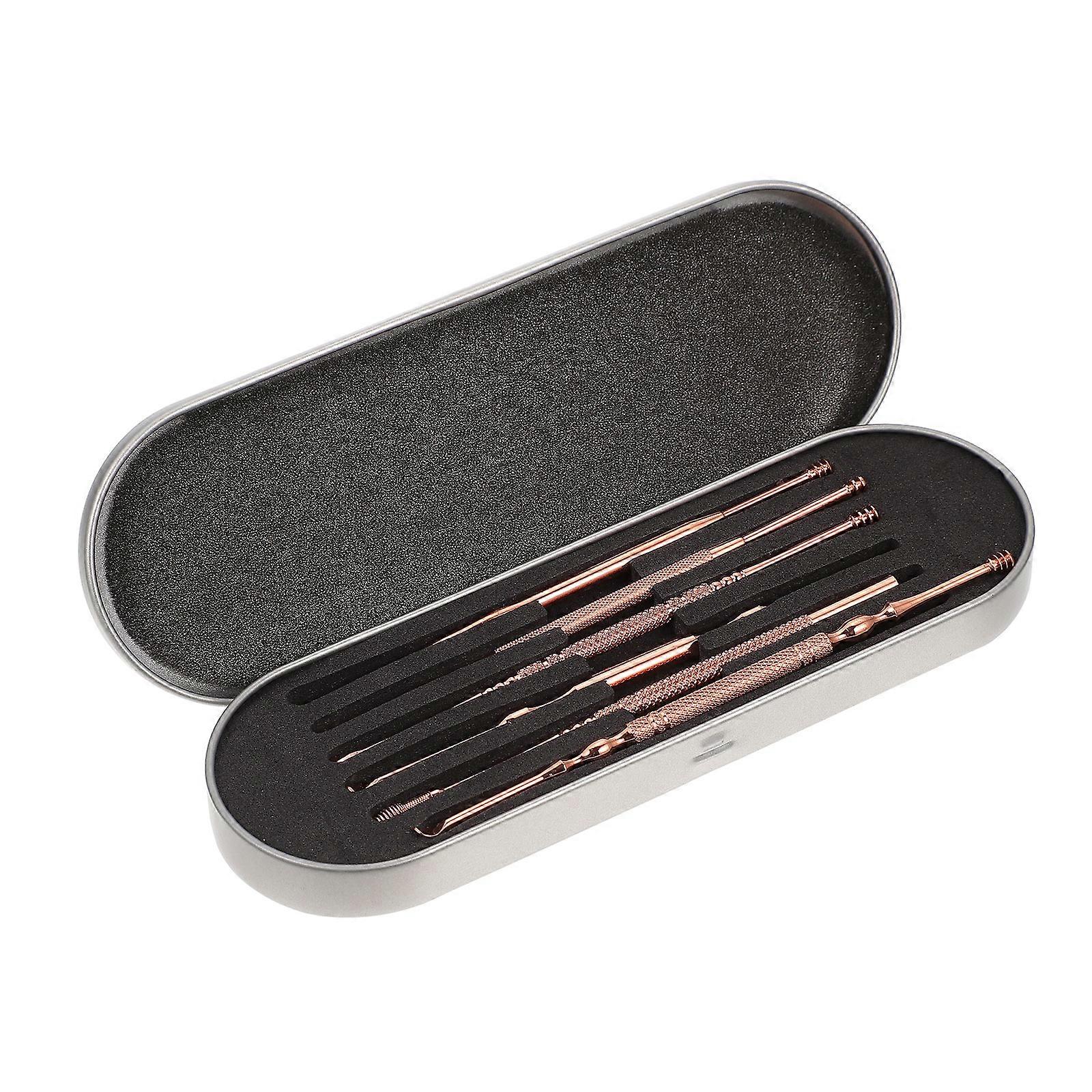 Stainless Steel Ear Cleaning Instruments Reusable Ear Cleaners For Family Use Corrosion Resistance 1 Set