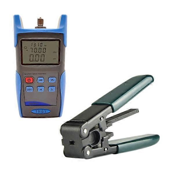 Optisches Fasermessgerät Fasermessgerät Visual Fc-6C Cleaver One-Click Stripper Stripper