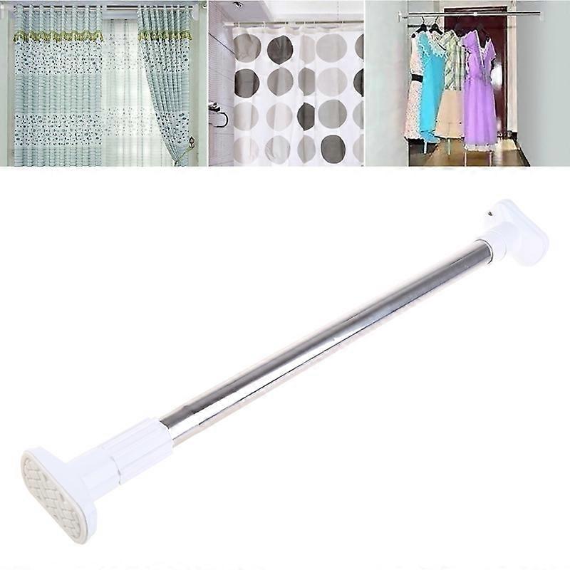 可伸缩伸缩杆浴帘杆衣柜整理支架