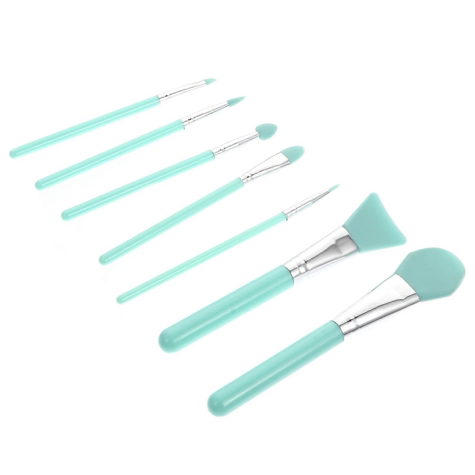 Eyebrow Brush Silicone Makeup Set For Makeup Application Sunscreen Application 7Pcs