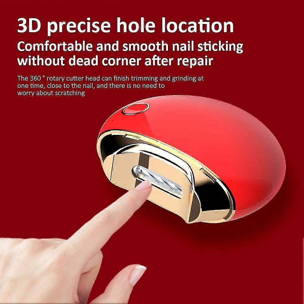 Electric Nail Clipper File Integrated Nail Grinder Nail Cutter Trimmer Automatic