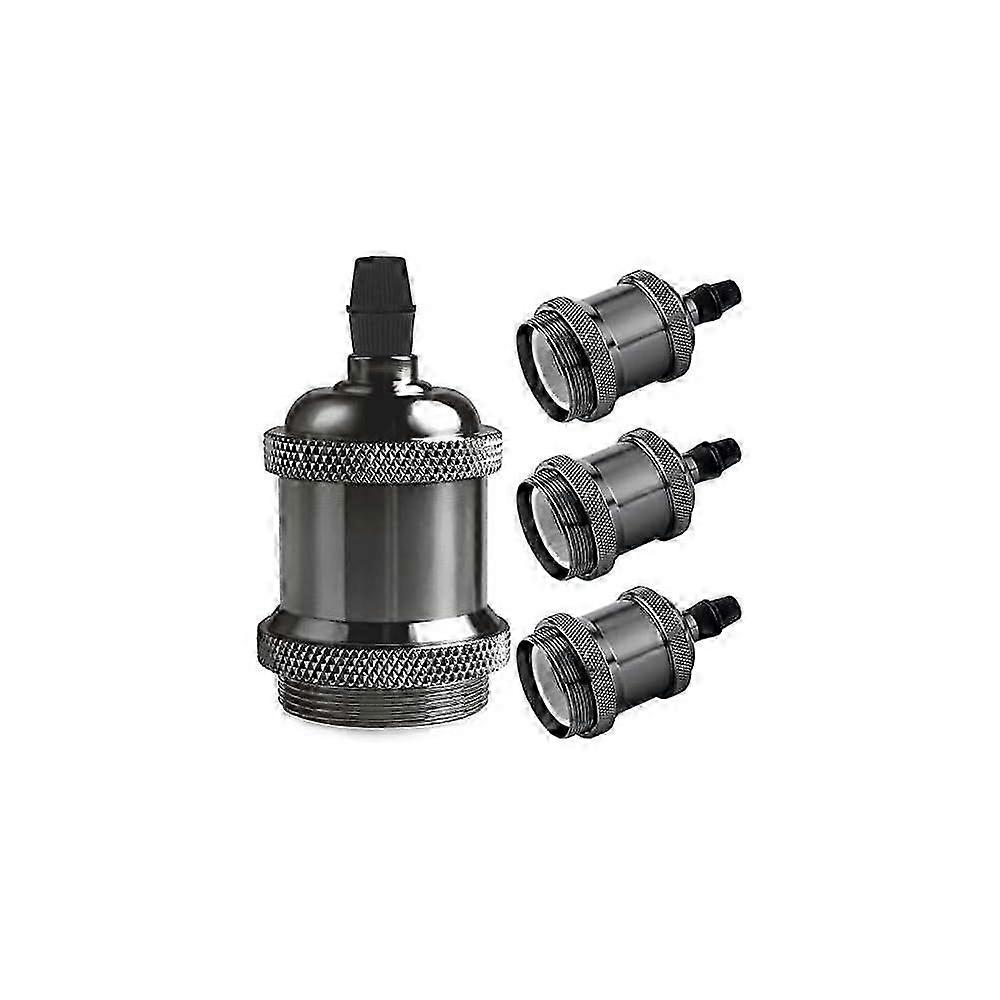2025 Latest Model Vintage E27 lamp socket, Edison retro pendant lamp, Solid ceramic adapter, 4
