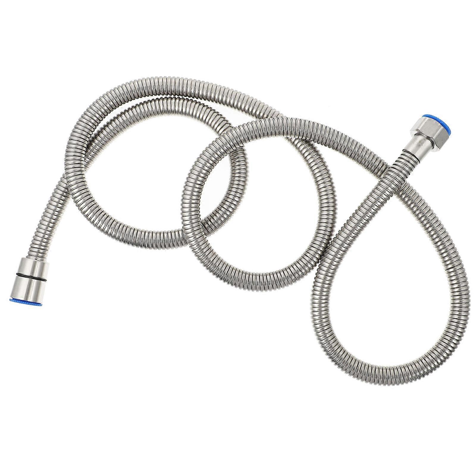 Stainless Steel Water Heater Hose for Home Use Silver Durable CorrosionResistant 12 Inch