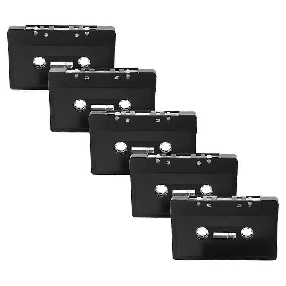5pcs Recording Blank Audio Tape Blank Cassette Tape Empty Cassette Tape DIY Wall Decor