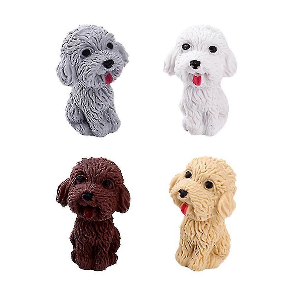 4 Pcs Puzzle Erasers for Kids, Funny Rubber Erasers Bulk, Tiny Novelty Erasers