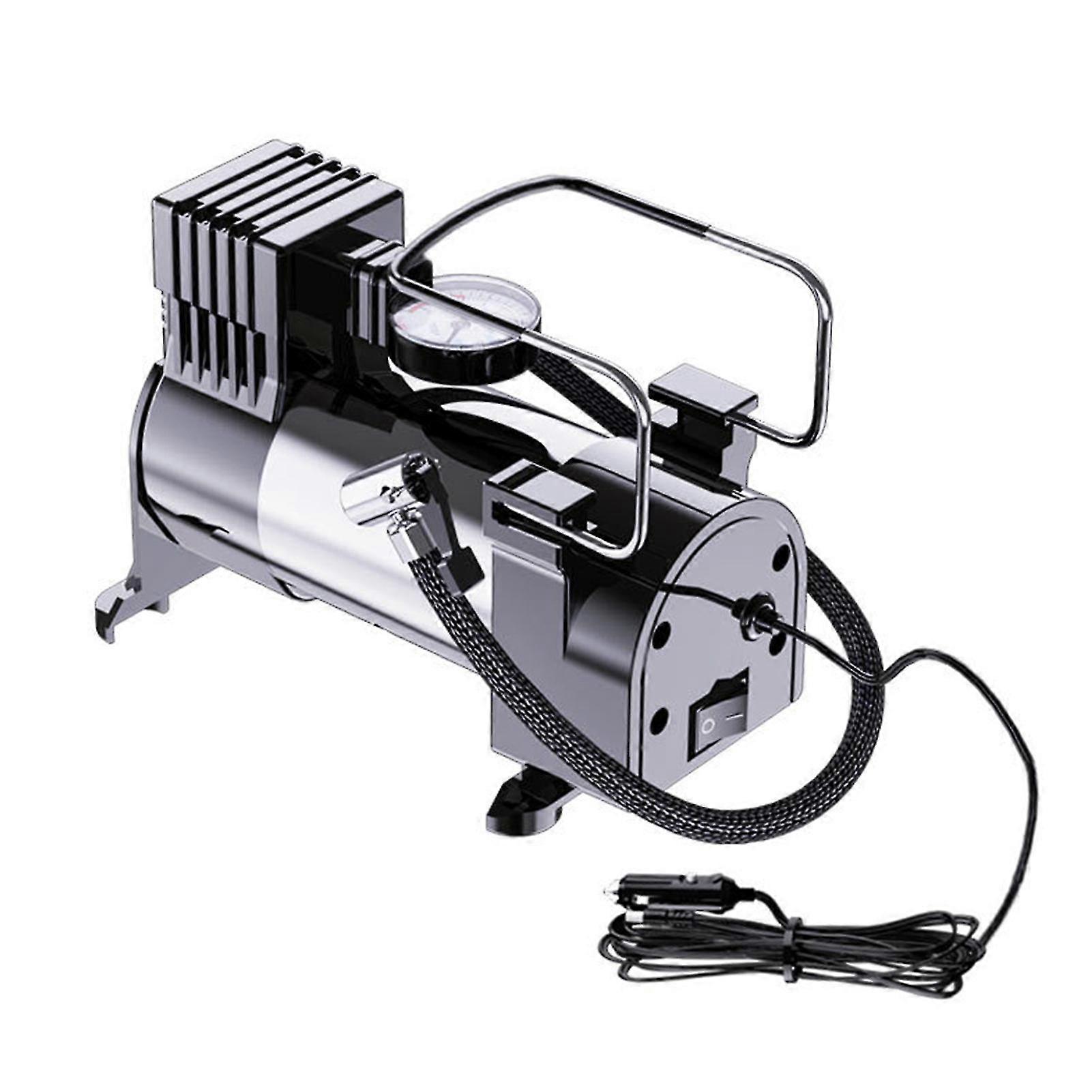 2025 Portable Electric Inflator 12V Mini Car Air Pump Air Compressor Quick Inflating Digital Motorcycle Bicycle Tyre Inflatable Toys Inflator Auto Rep