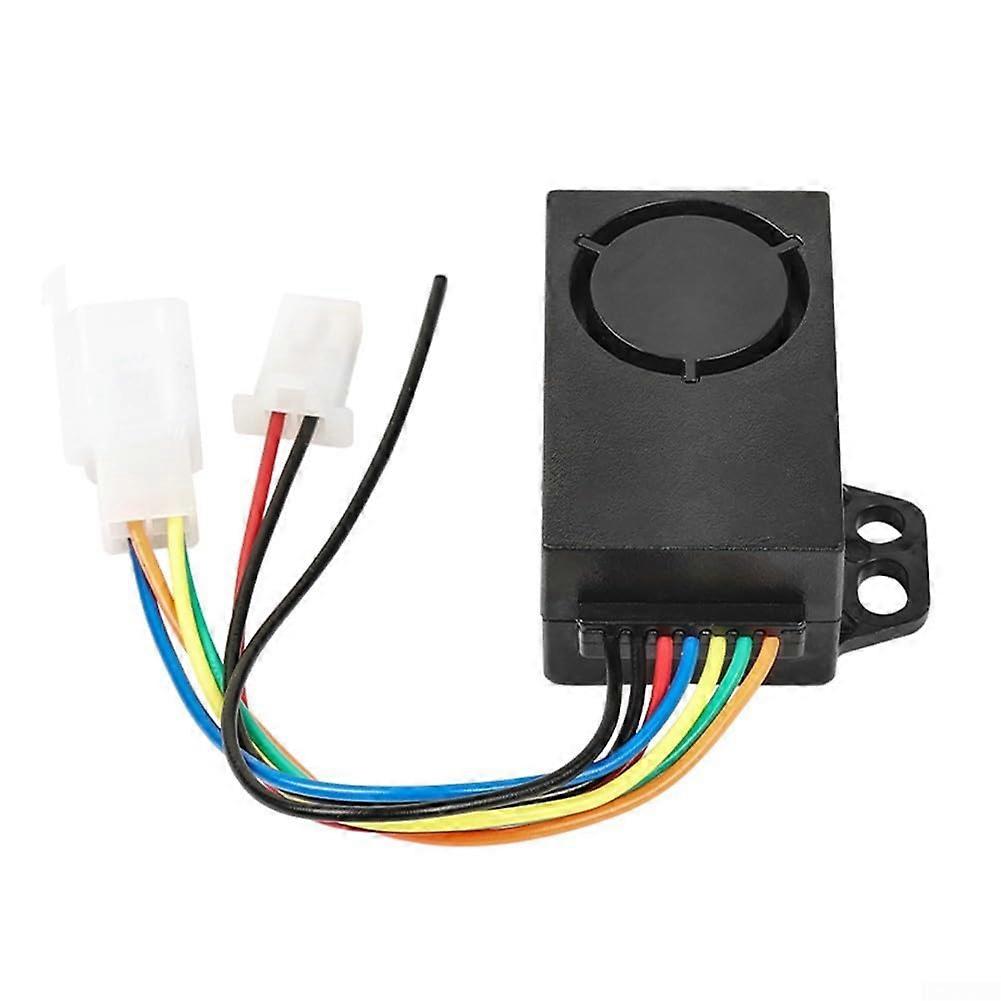Electric Vehicle Security Alarm with One-Button Start, Dual Remote Control and 8-Pin Connector