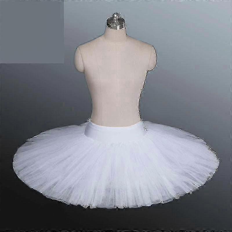 Tutu de danse pour femme - Jupe de ballet noir blanc plateau rouge L