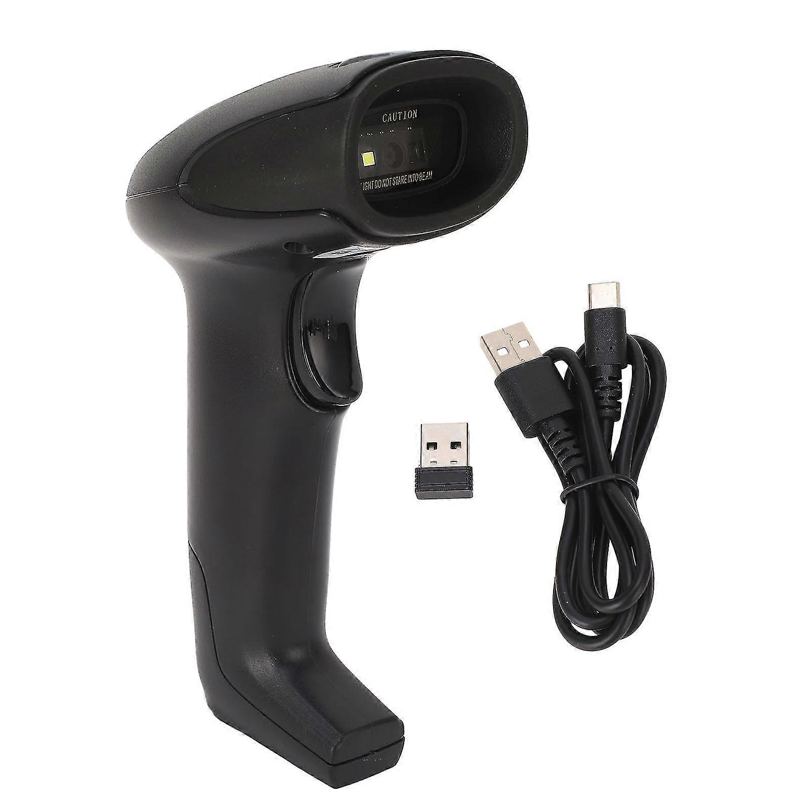 Wireless Barcode Scanner USB Ergonomics Handheld 1D Code Reader Automatic Fast Accurate Scanning SZRH A-D
