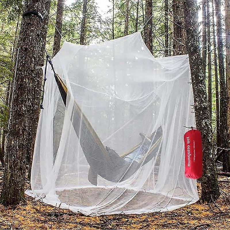 XXL Mosquito Net for Camping Tent and Hammock with Carry Bag (220x200x200) Effective and Lightweight Protection Net Against Insects