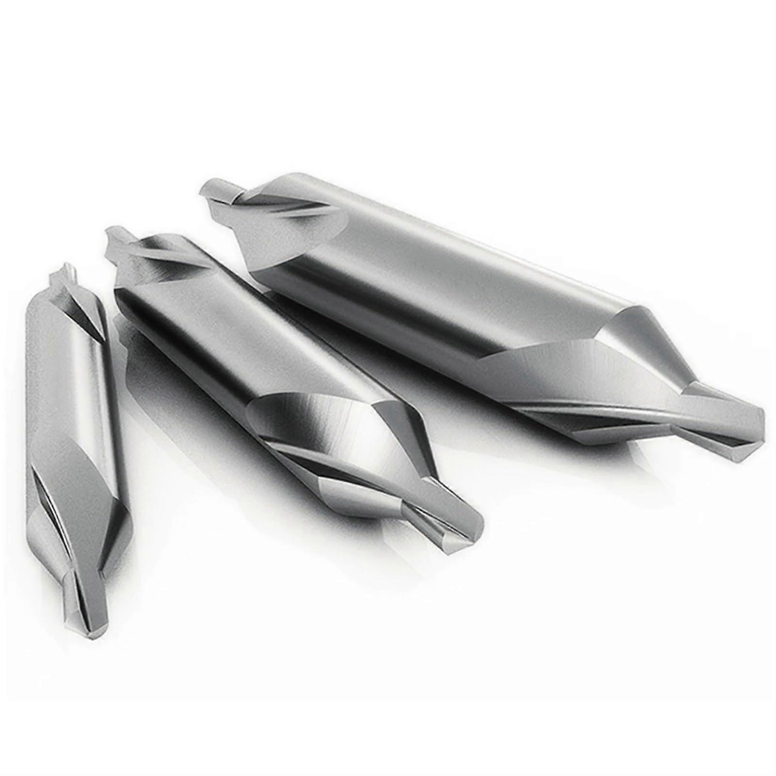 HSS Combined Center Drill Bits 60 Degrees 1.0-6.0mm Metal Countersink Angle Drill Bit 3.15mm Diameter 1PC