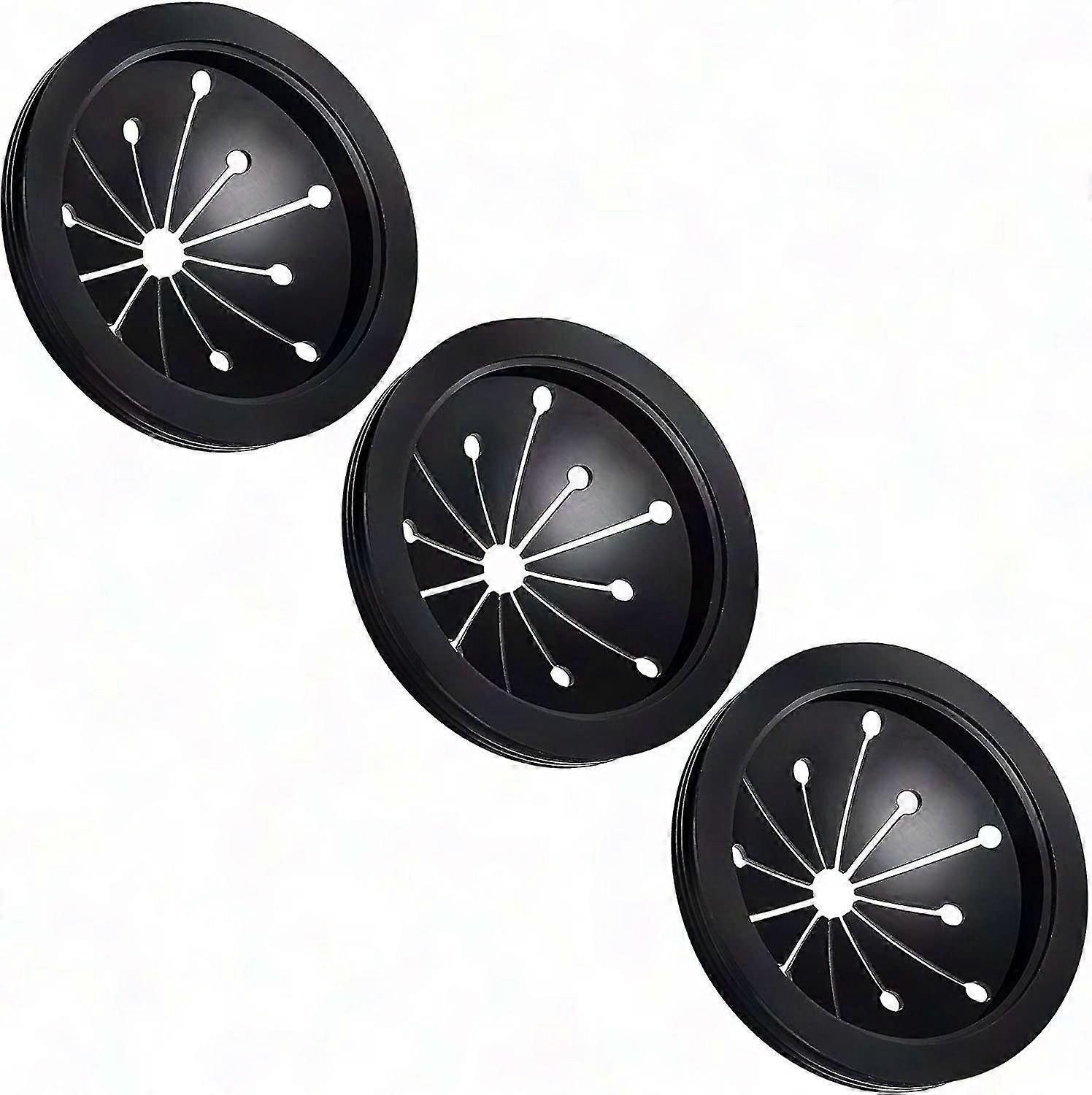 3-Pack Garbage Disposal Splash Guards - Sink Baffle Replacement, Multi-Functional