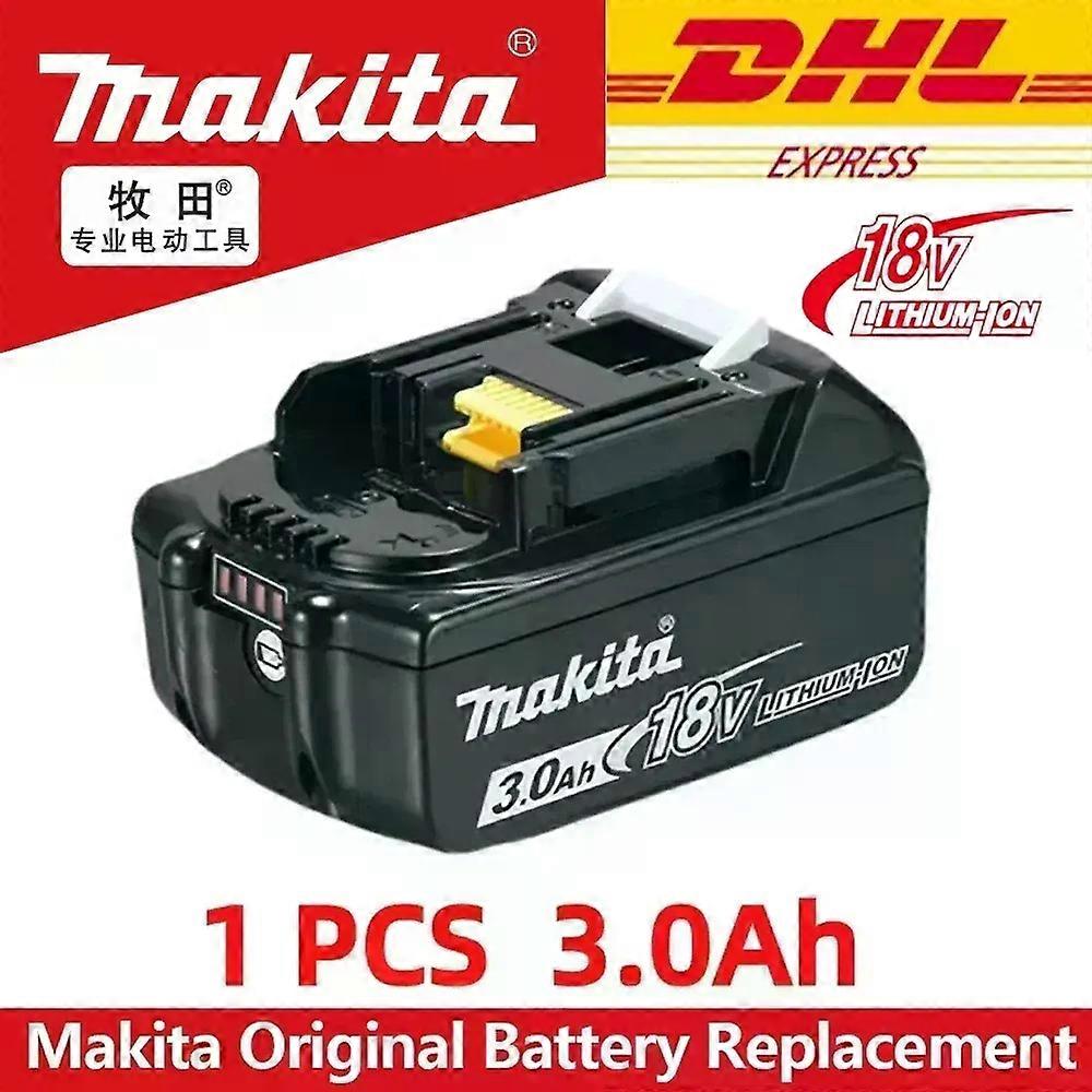 Apply 3C certified 18V Makita 6Ah/5Ah battery for replacing 18V Makita Power Tools BL1830B BL1850B BL1860B BL1815 lithium battery