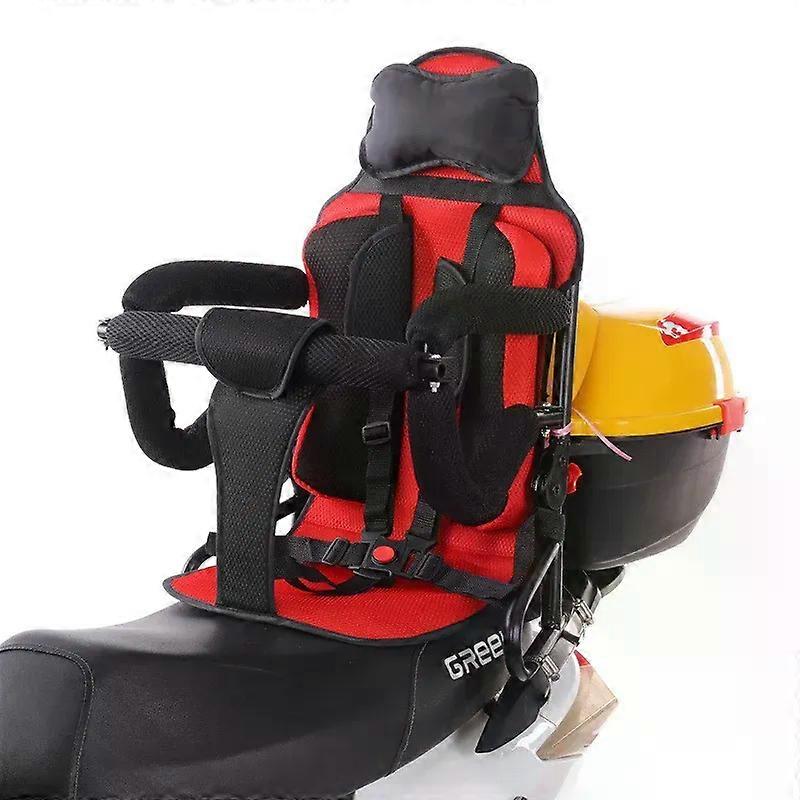 Electric Motorcycle Children s Safty Seat Seat Foldable Motorcycle Safety General Guardrail With Rear