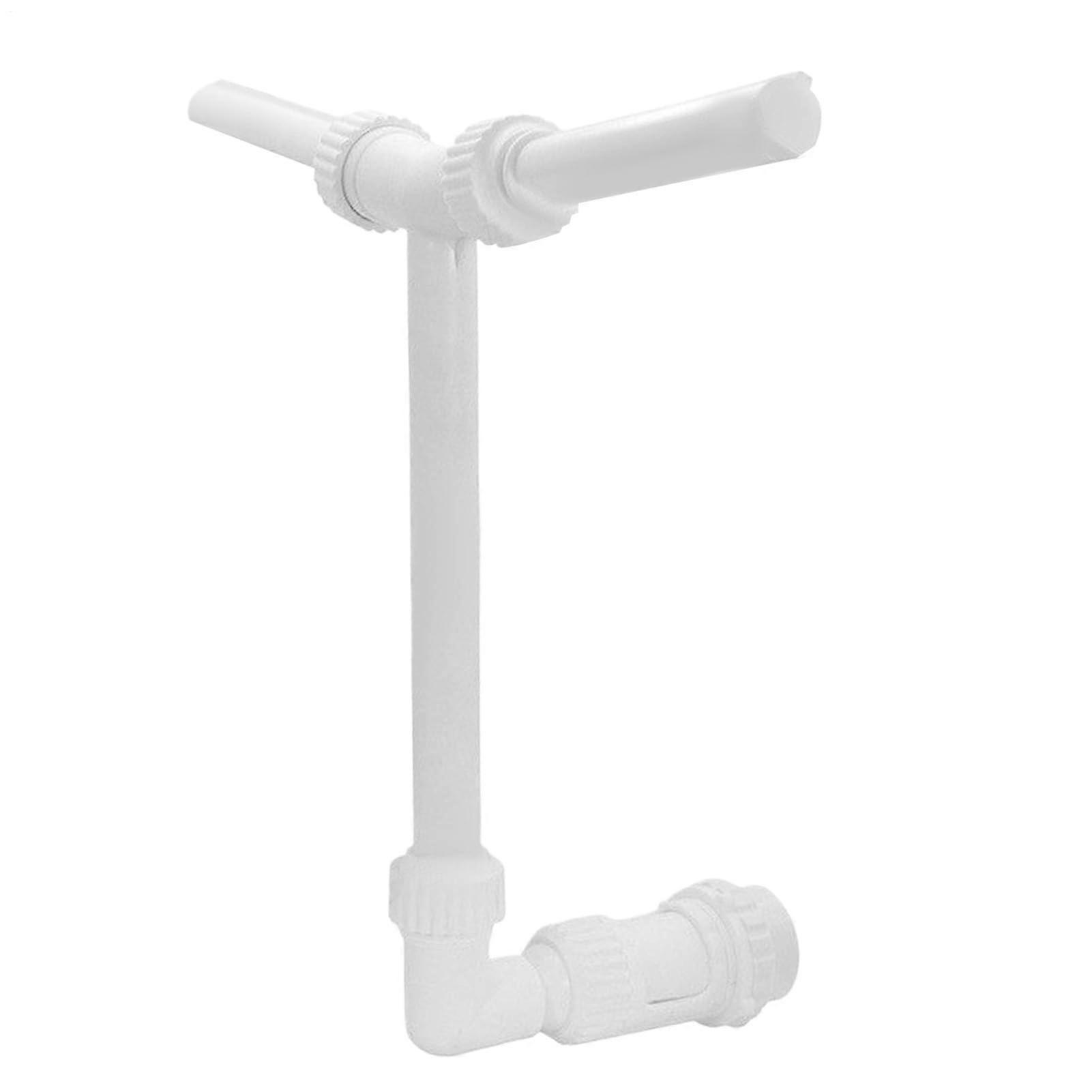 Swimming Pool Fountain - Adjustable Height 2 Fountain Heads Water Sprinkler, High Pressure Aerator for Cooling and Relaxation