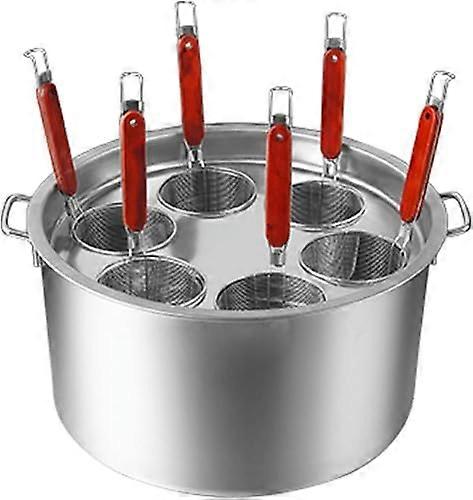 Pasta Cooker Insert Set,Steamer With Strainer Baskets,Multipots Cooking Tool For Noodles,Dumplings Ref: 5122