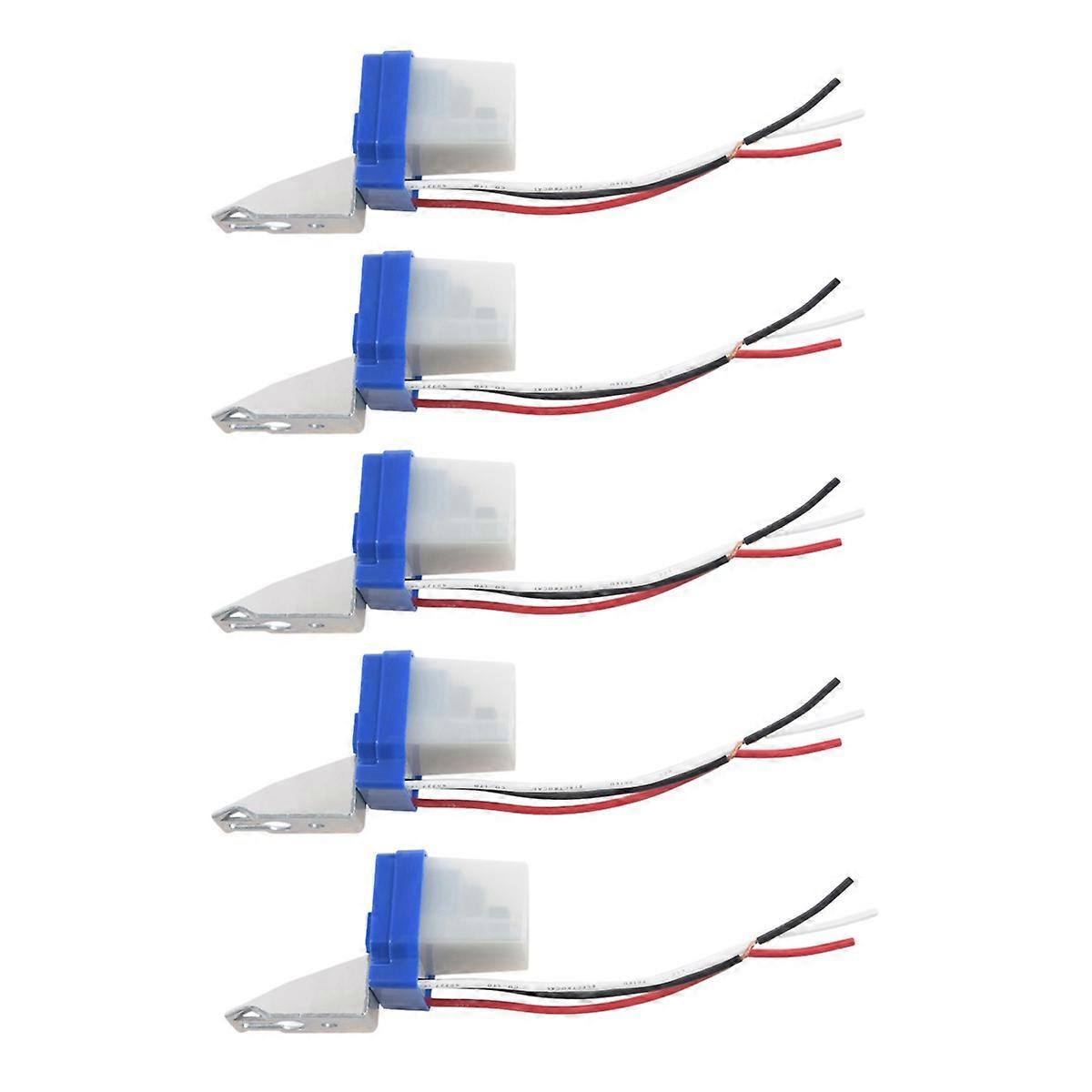 5X AC DC 12V 10A Automatic Lamp Switch Light Sensor Switch