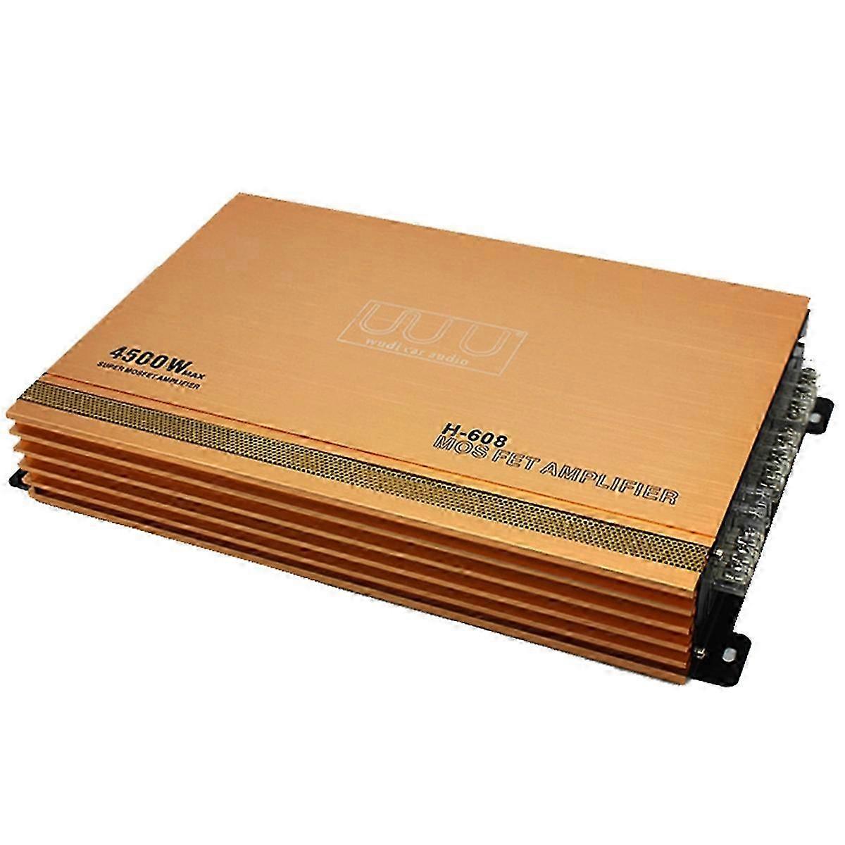 4500W Car Audio Amplifier Four-Channel High Power Amplifier