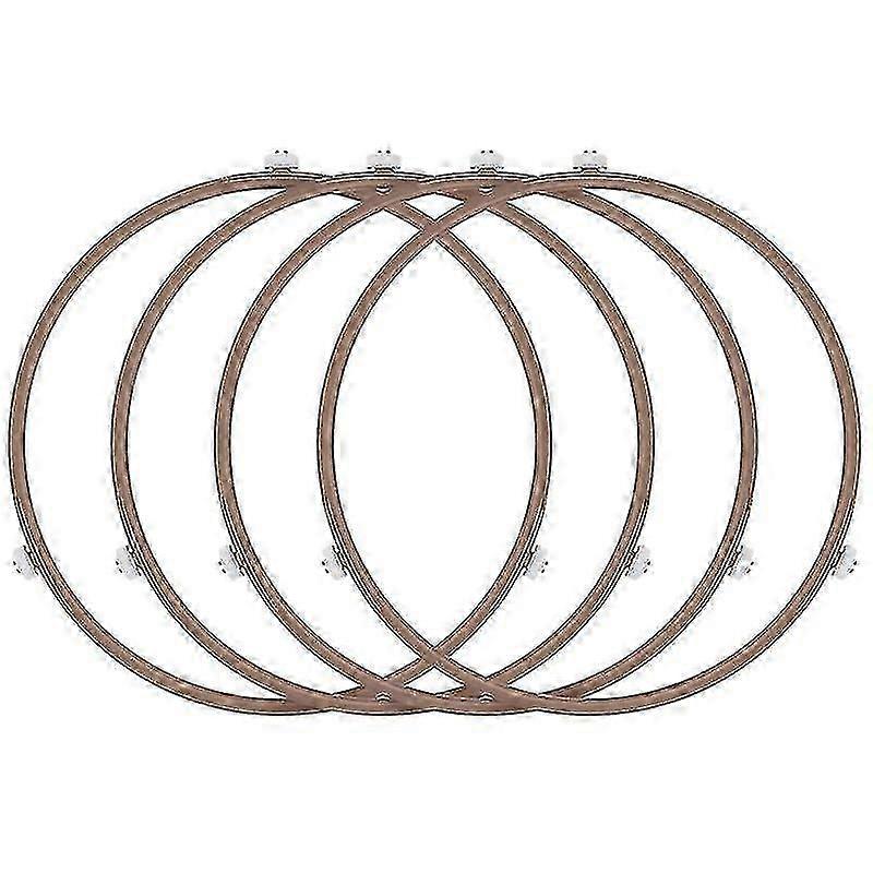 4pack Microwave Roller Ring Microwave Oven Turntable Ring Plate Tra...