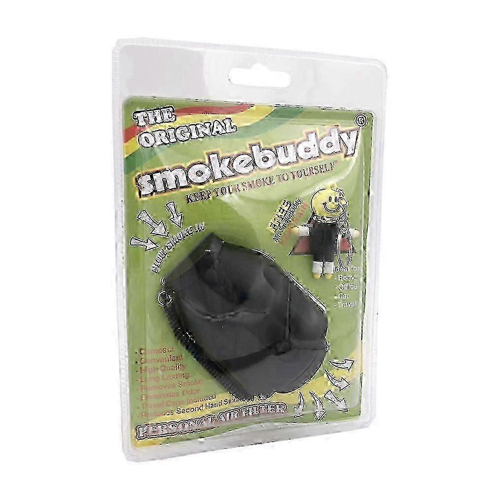 Smokebuddy Personal Air Purifier with Activated Carbon Filter in White for Clean Air