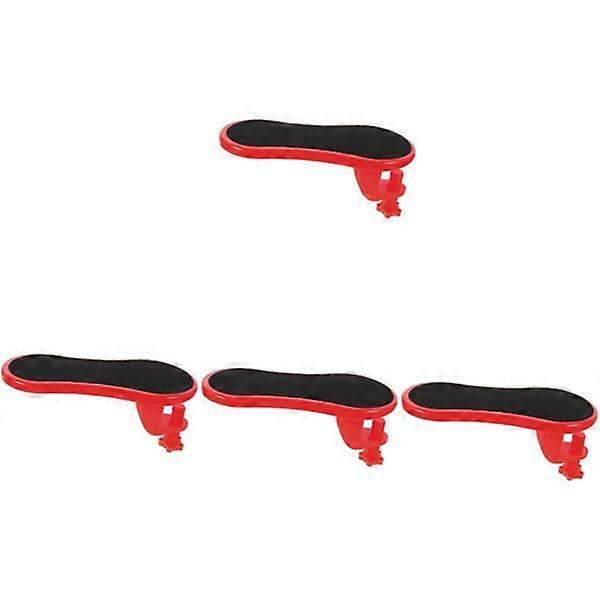 4 Pcs Office Wrist Rest, Adjustable Resting Pads, Ergonomic Mouse Extenders, Support to Eliminate Stress from Keyboard