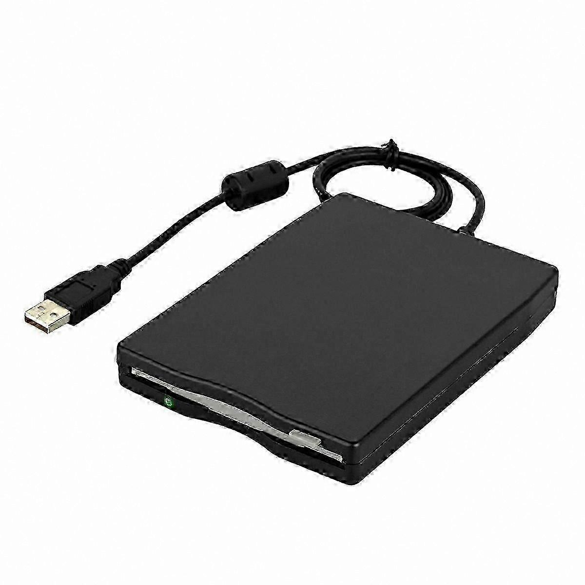 Portable 3.5" USB Floppy Disk Reader with Ultra-Thin Design for PC