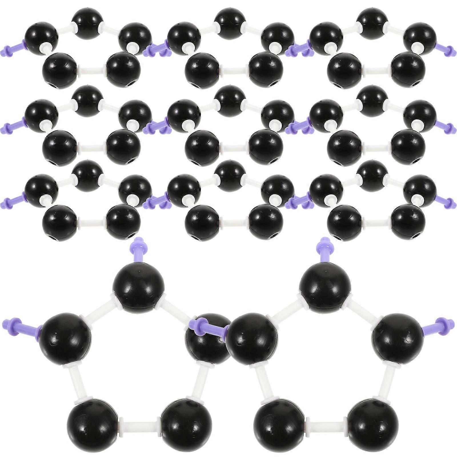 Alien C60 Molecular Structure Model Set Plastic Science Teaching Instrument for Decor Multi 1 Set