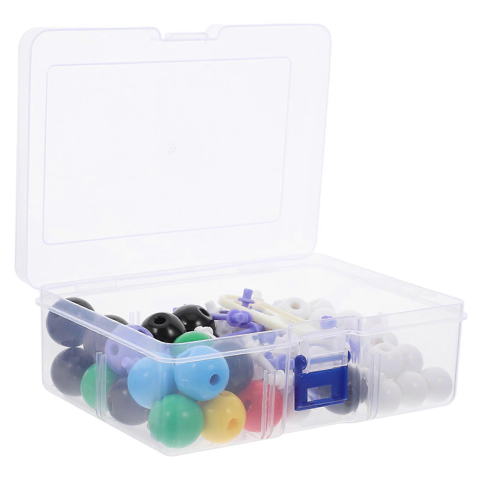 Ball And Stick Molecular Modeling Kit For Science Exhibitions Assorted Color 1 Set