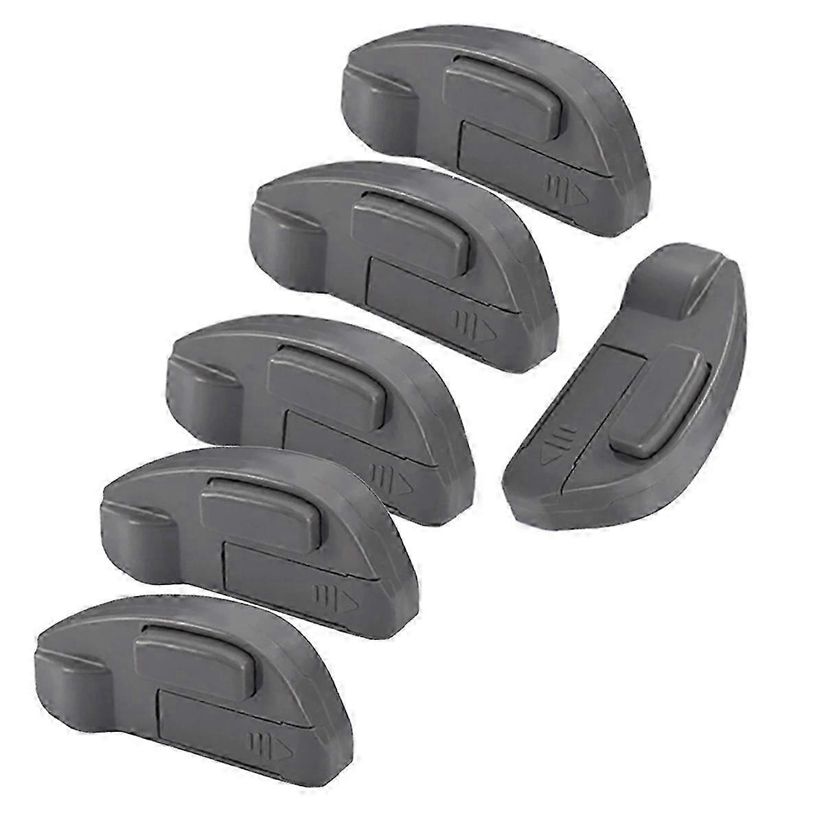6PCS Display LED Lamp Battery Universal Vacuum Spare Parts Parts